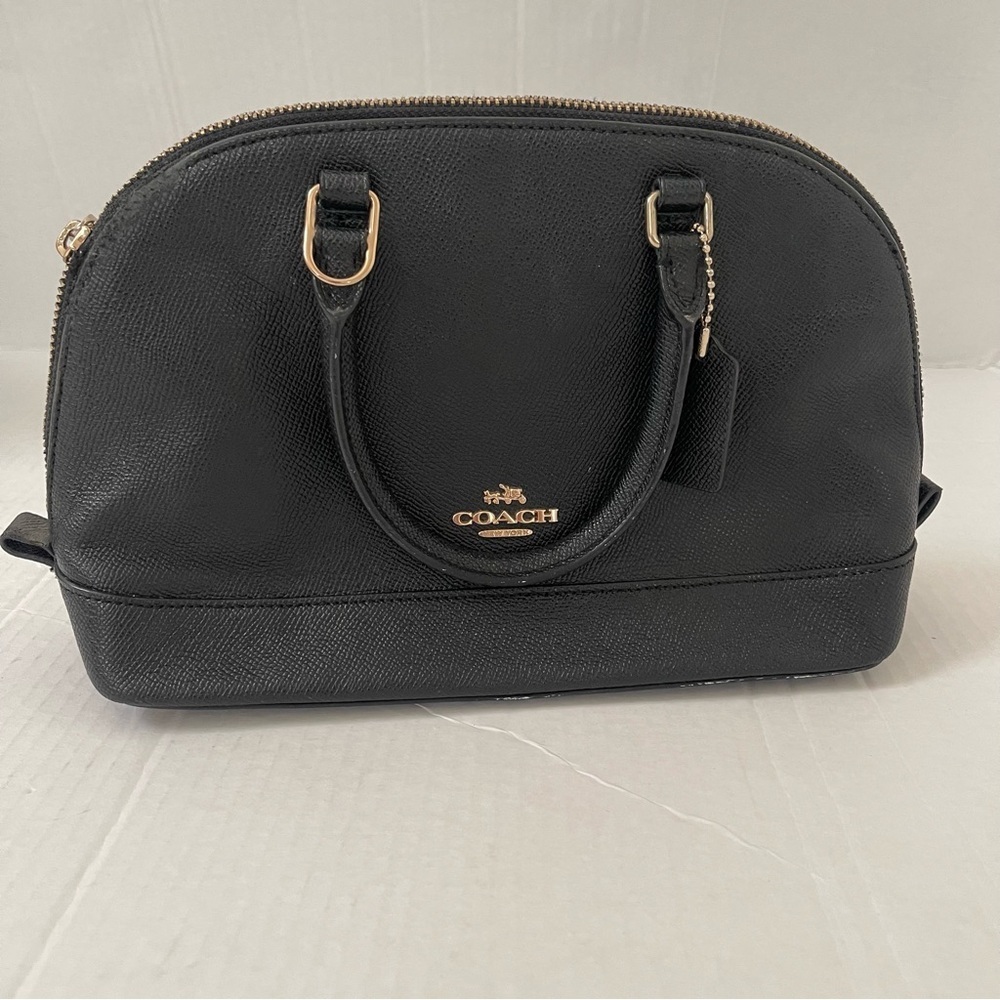Coach Black Leather Handbag